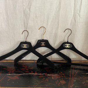 SOLD! 3 Vintage Chanel Hangers